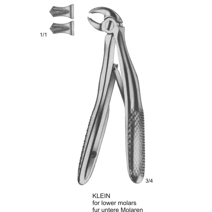 Tooth Extracting Forceps for Children